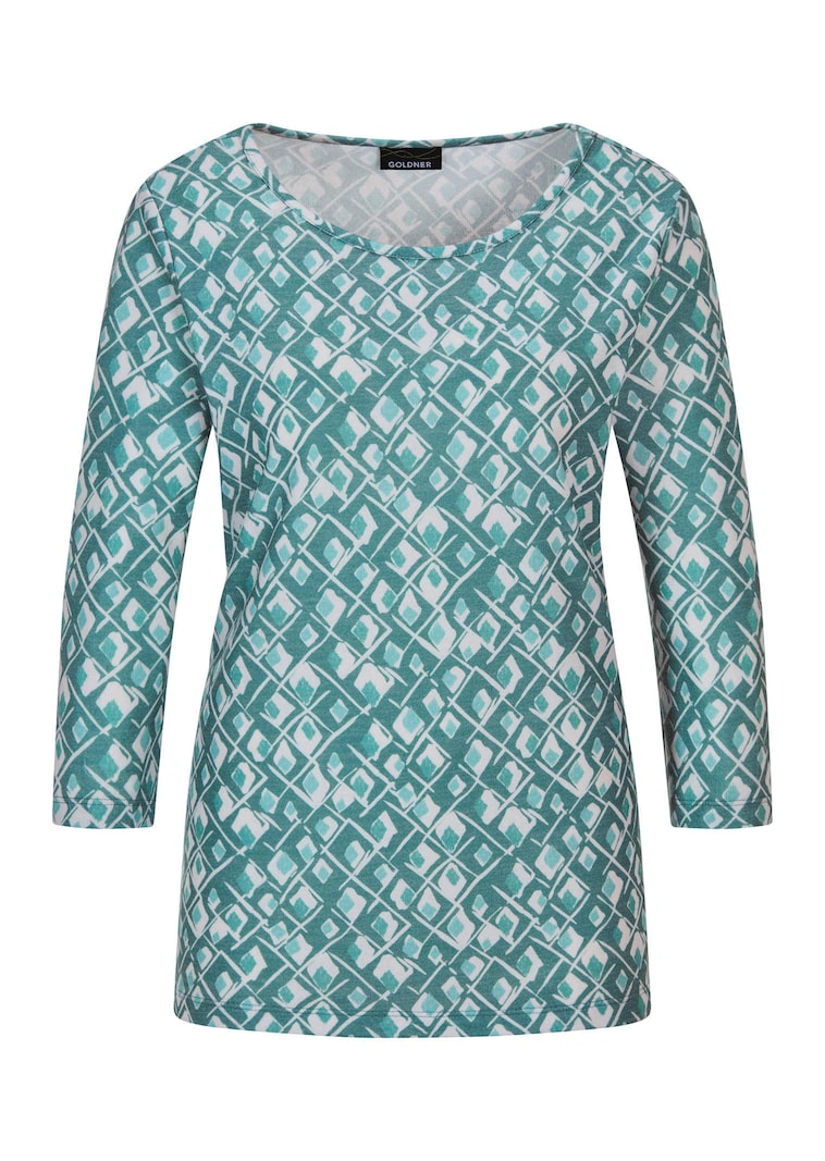 T-shirt en jersey duveteux