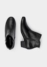 Bottines en cuir nappa avec fermeture éclair thumbnail 2