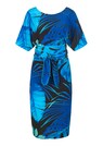 Printed sheath dress with short sleeves thumbnail 6