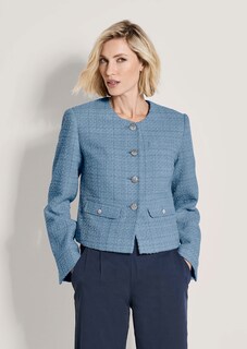 Kurzer Tweed-Blazer thumbnail 1
