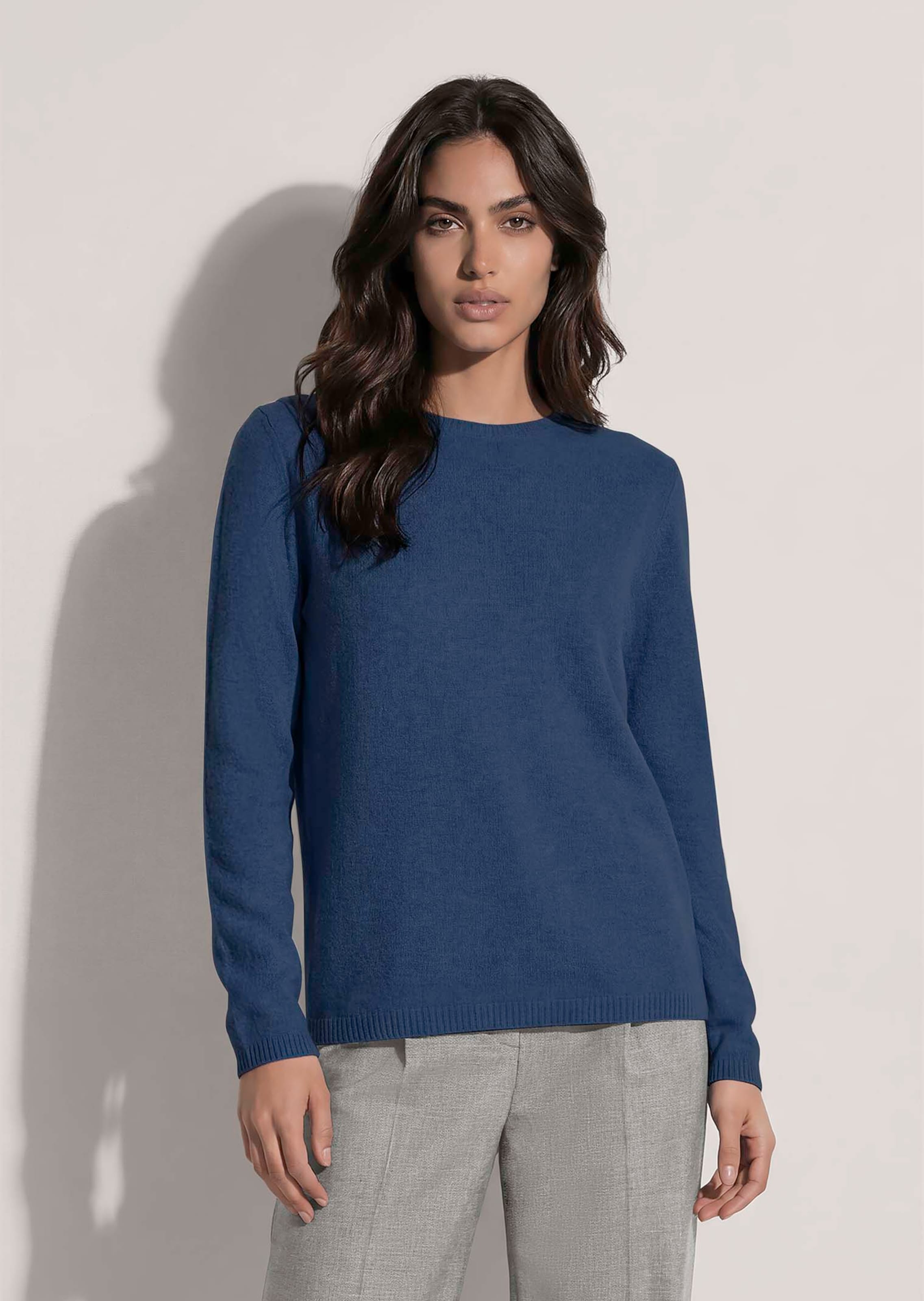 Pull à col rond en Good Cashmere