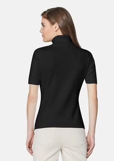 Rollkragenpullover mit kurzem Arm thumbnail 3