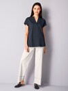 V-neck blouse thumbnail 7