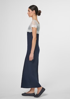 Nightdress with elegant lace trim thumbnail 4