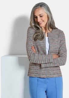 Jersey blazer in bouclélook thumbnail 4