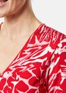 Shirt mit Wickeleffekt und Animal-Print thumbnail 5