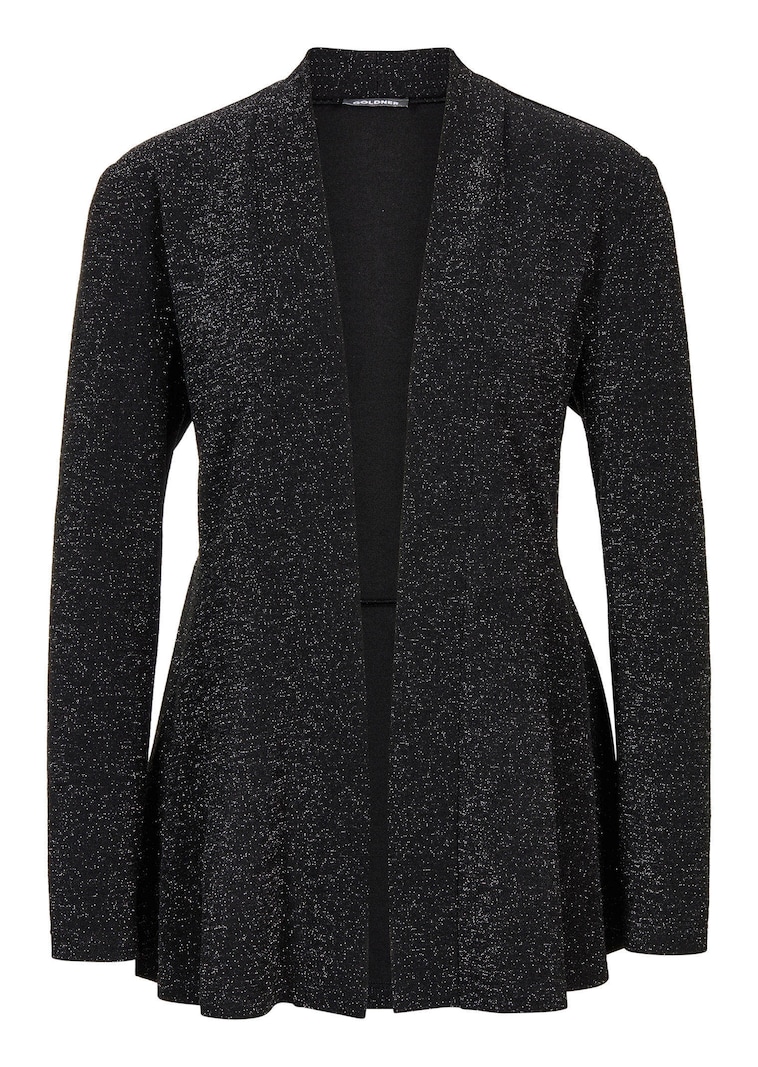 Elegante Jerseyjacke mit Lurex