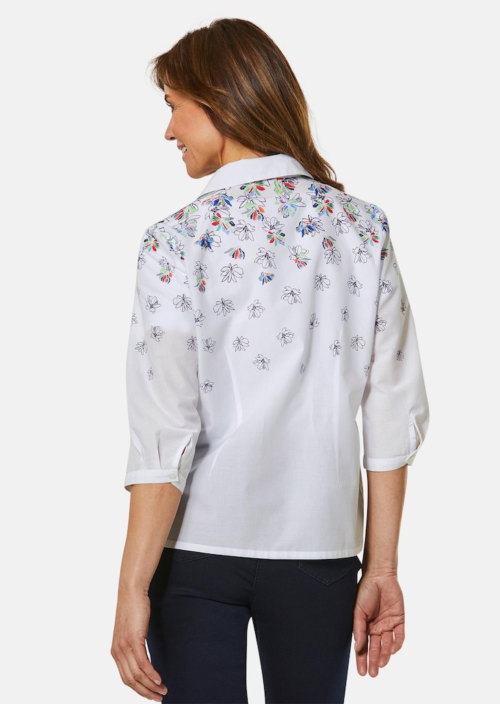 Gedessineerde blouse 2