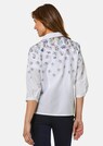 Modische Druckbluse mit Hemdblusenkragen thumbnail 3