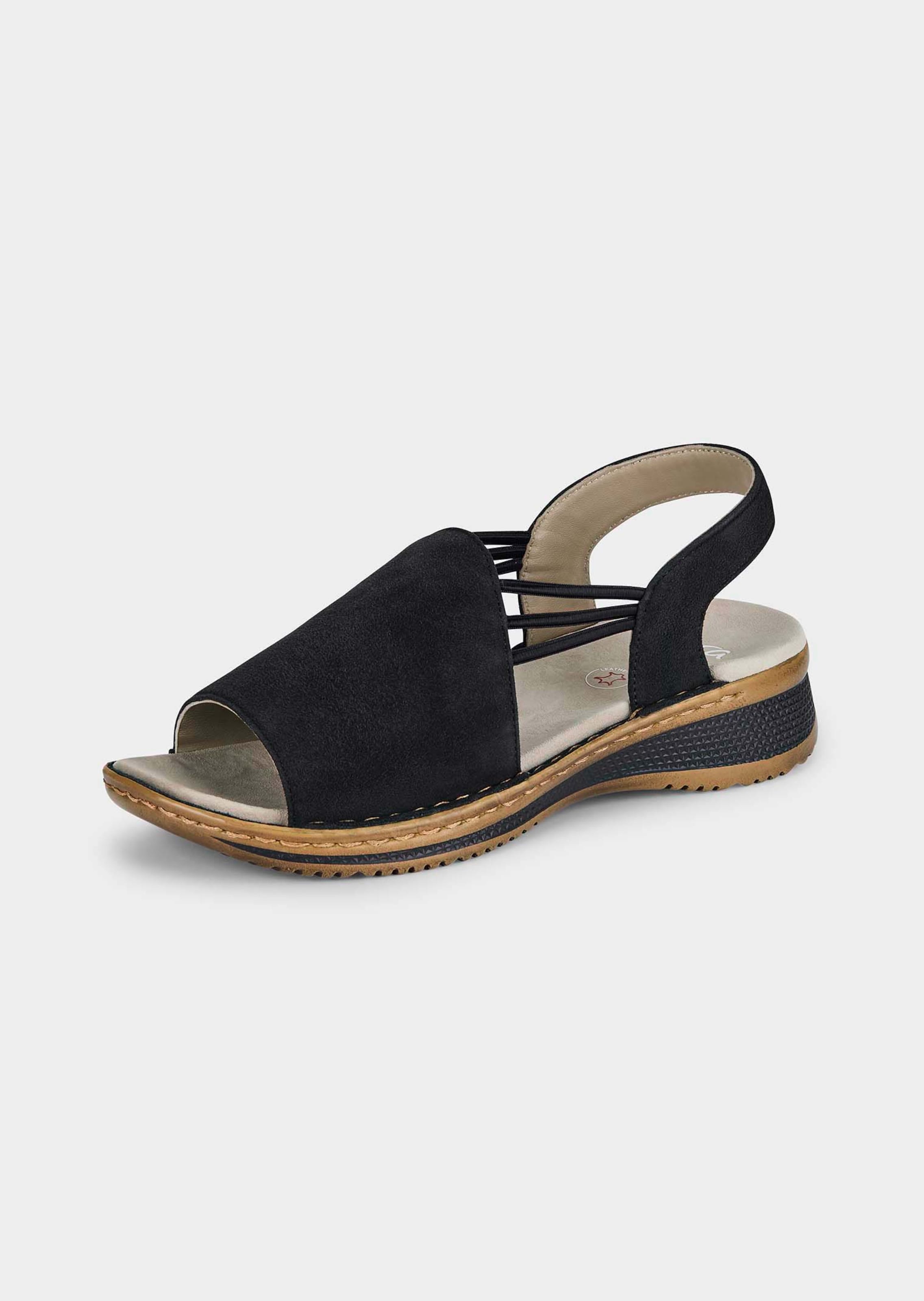 Sandalen met zachte stretchbandjes