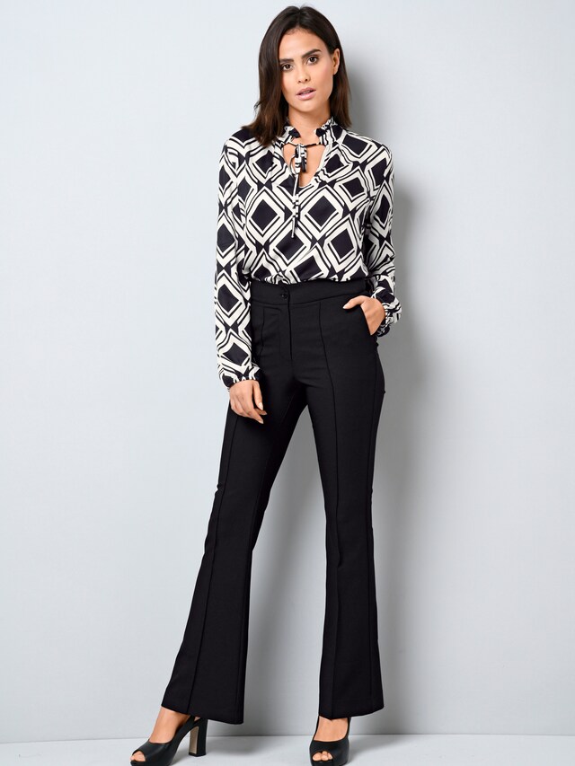 Hose mit Biesensteppung 1