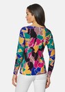 Der Rundhals-Pullover mit farbenfrohem Druck thumbnail 3