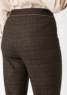 Jersey broek Alice New Flared met ruitpatroon thumbnail 4