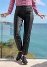 Beschichtete Hose BELLA in Leder-Optik thumbnail 7