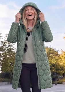 Manteau matelassé avec capuche thumbnail 1