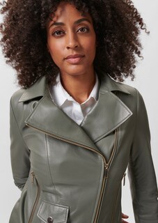 Veste. Cuir nappa d'agneau thumbnail 5