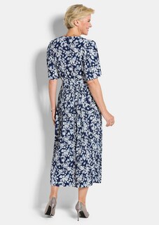 Elegantes Plisseekleid in Wickeloptik thumbnail 3