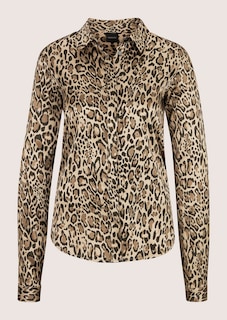 Hemdbluse mit Leo-Print thumbnail 6