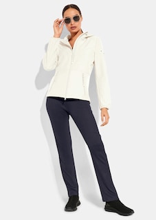 Jersey broek in tricotlook thumbnail 1