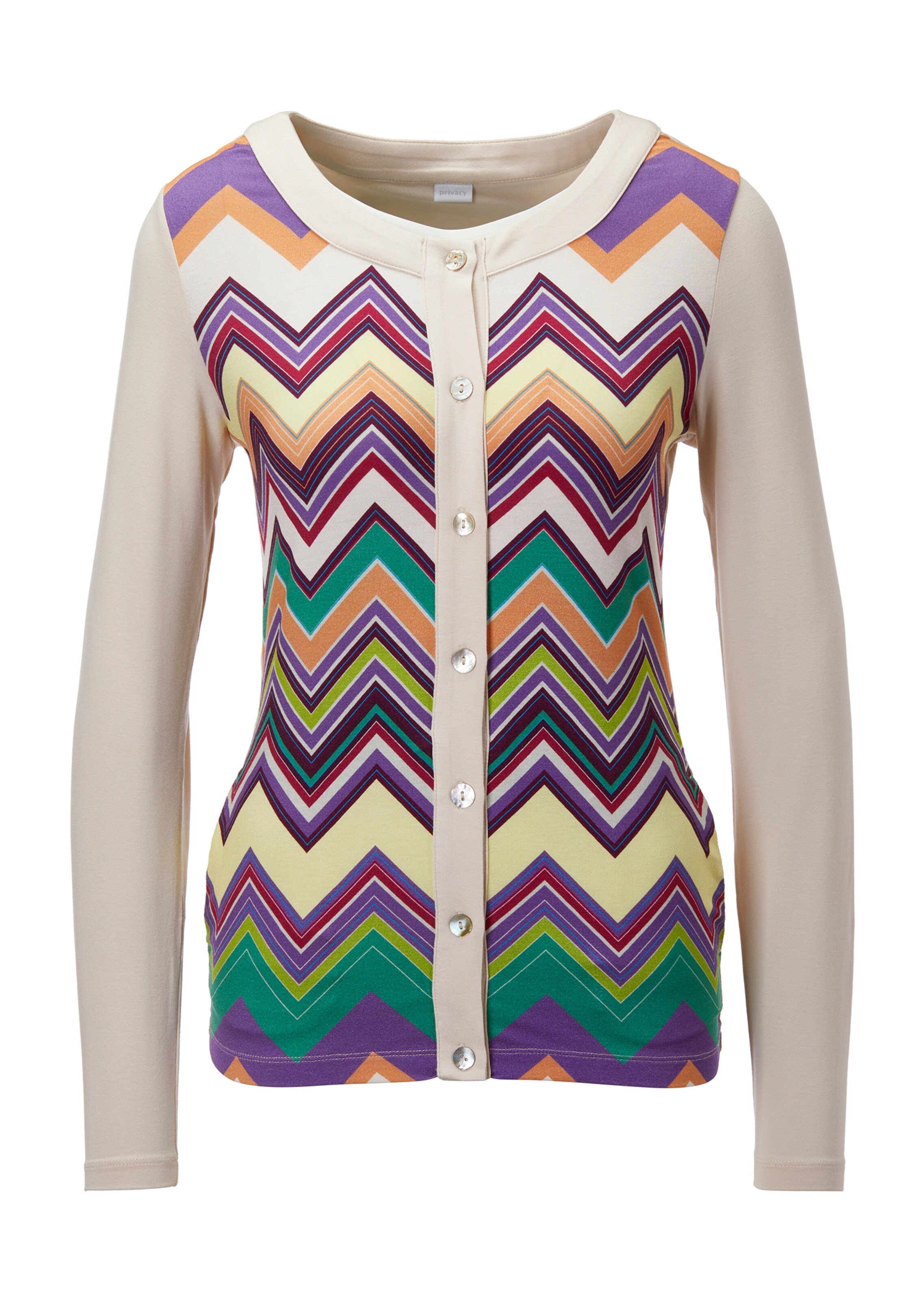 Jacke mit Grafikmuster