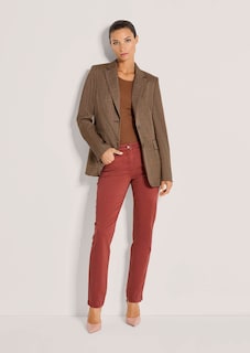 Karierter Blazer im Brit-Chic-Stil thumbnail 2