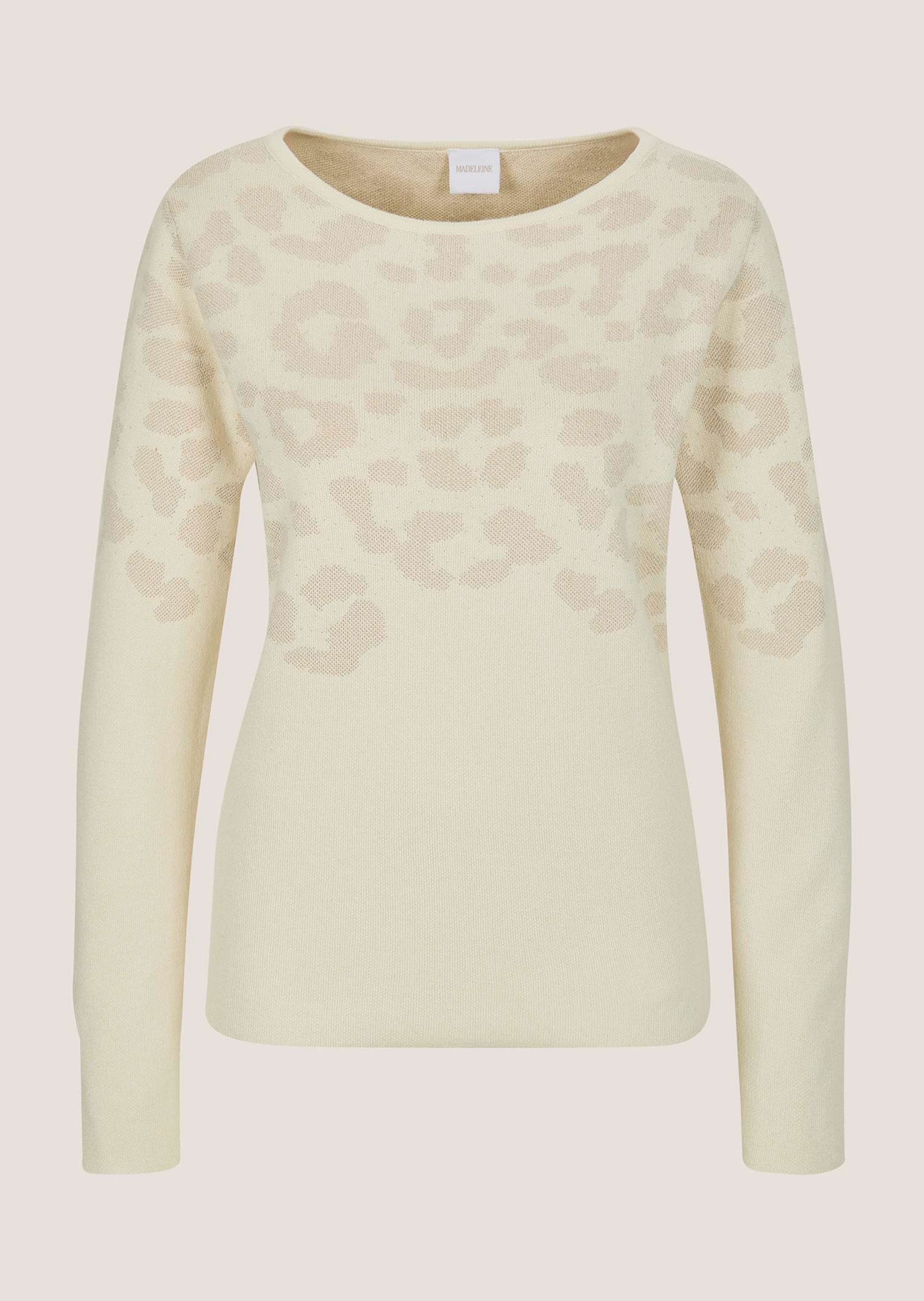 Pull avec fil brillant