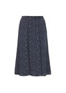 Leichter Midi-Rock mit Rundumgummizug thumbnail 4