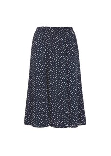 Leichter Midi-Rock mit Rundumgummizug thumbnail 4