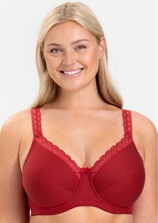 Kaarituelliset rintaliivit, joissa pitsinauha thumbnail 1