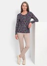 Shirt met lange mouwen en paisleymotief thumbnail 4
