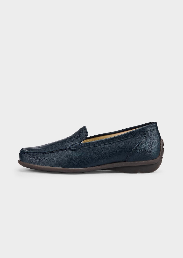 Mocassins en cuir véritable