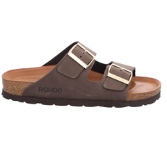 Leren slippers met riempjes thumbnail 5