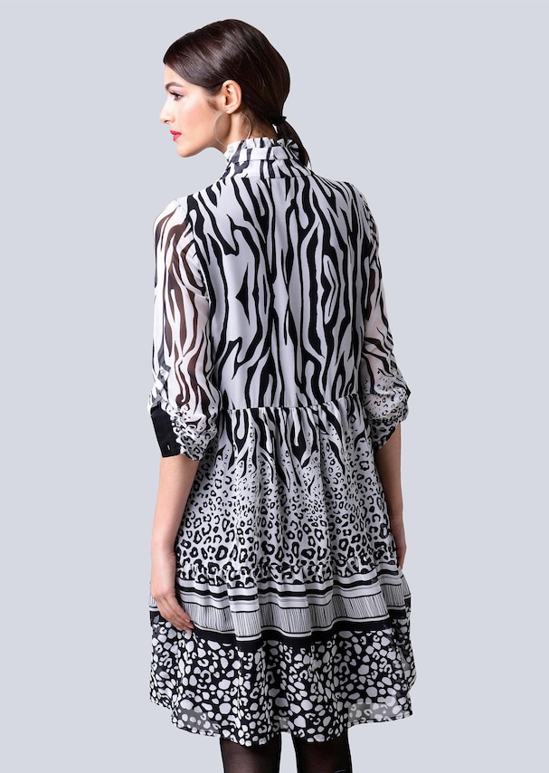 Kleid allover im neu designten Mustermix 1