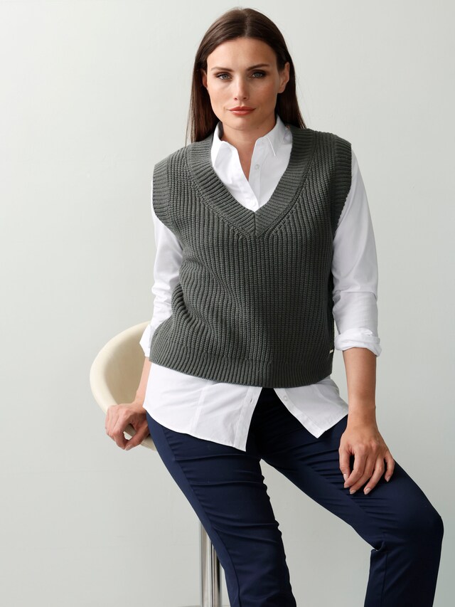 Pullunder mit V-Ausschnitt 6