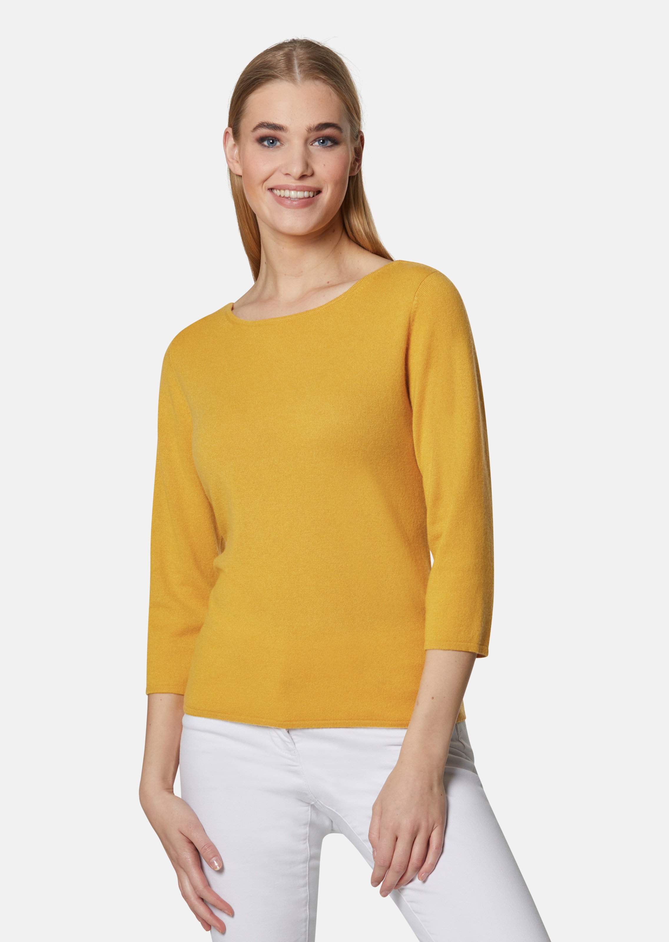 Pull en cachemire avec encolure bateau