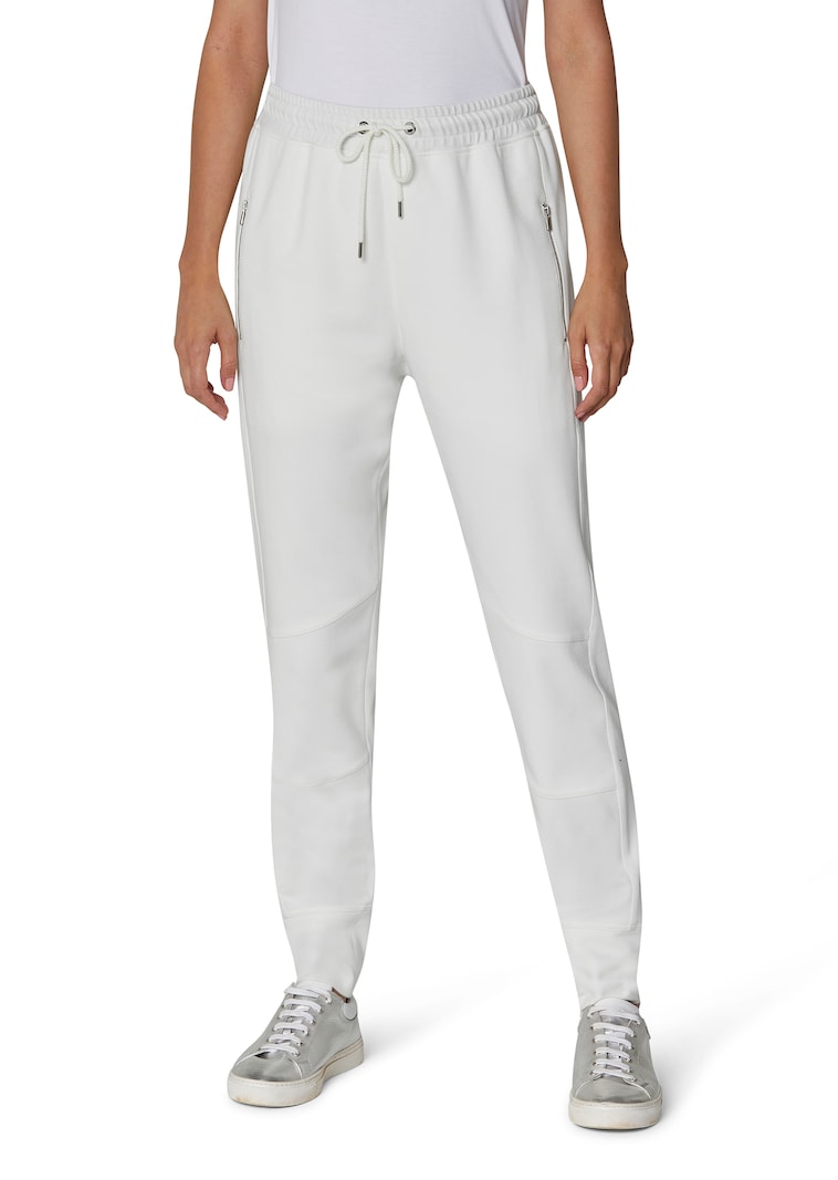 Jogg-Pants mit Reißverschlusstaschen