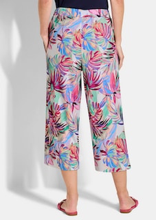 Jersey-Culotte VERA mit Palmenprint thumbnail 3