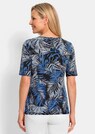 T-shirt en viscose avec imprimé palmier thumbnail 3