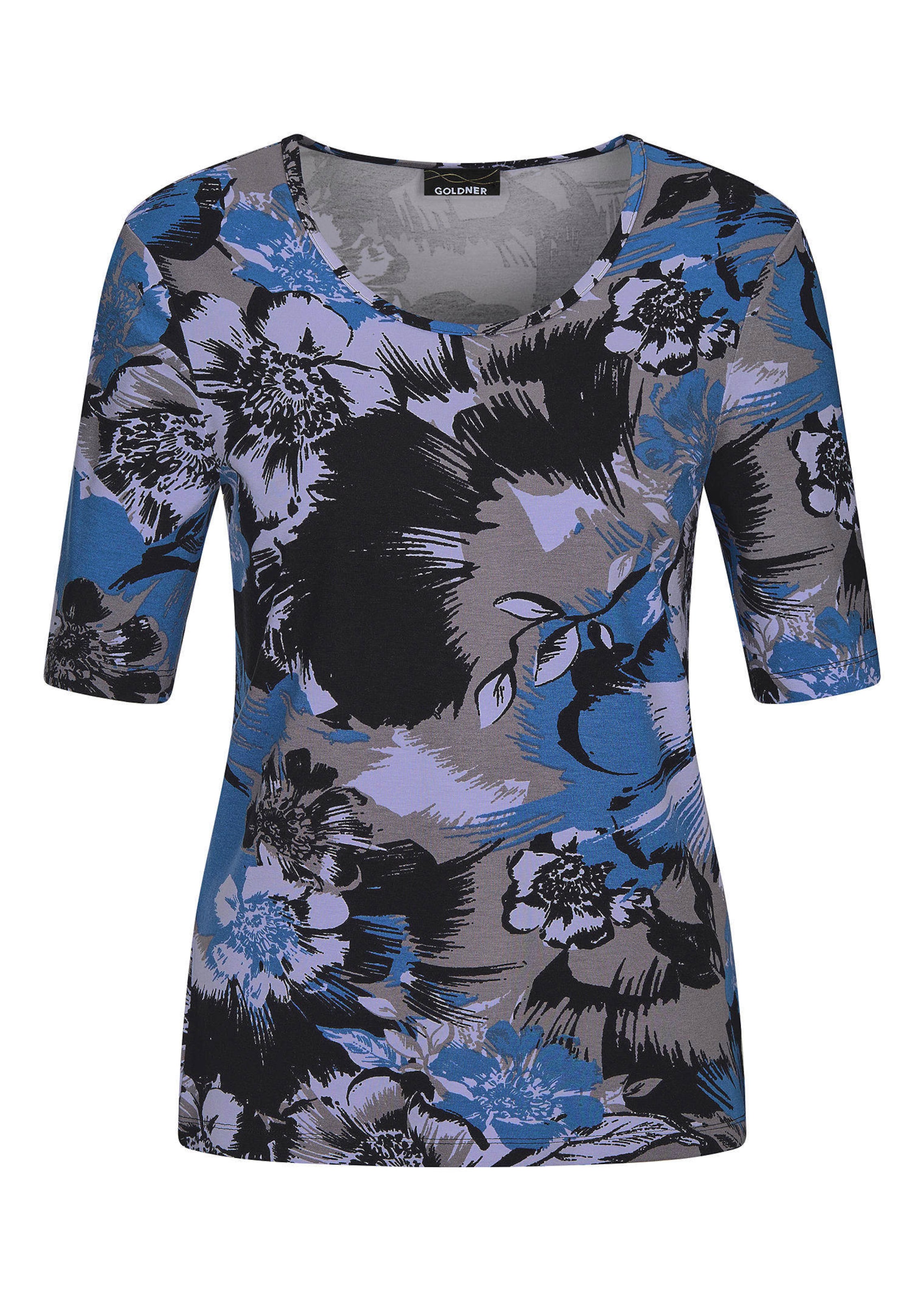 Shirt mit femininem Blumenprint
