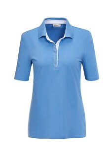 Pikee-Poloshirt mit Glitzersteinchen thumbnail 6