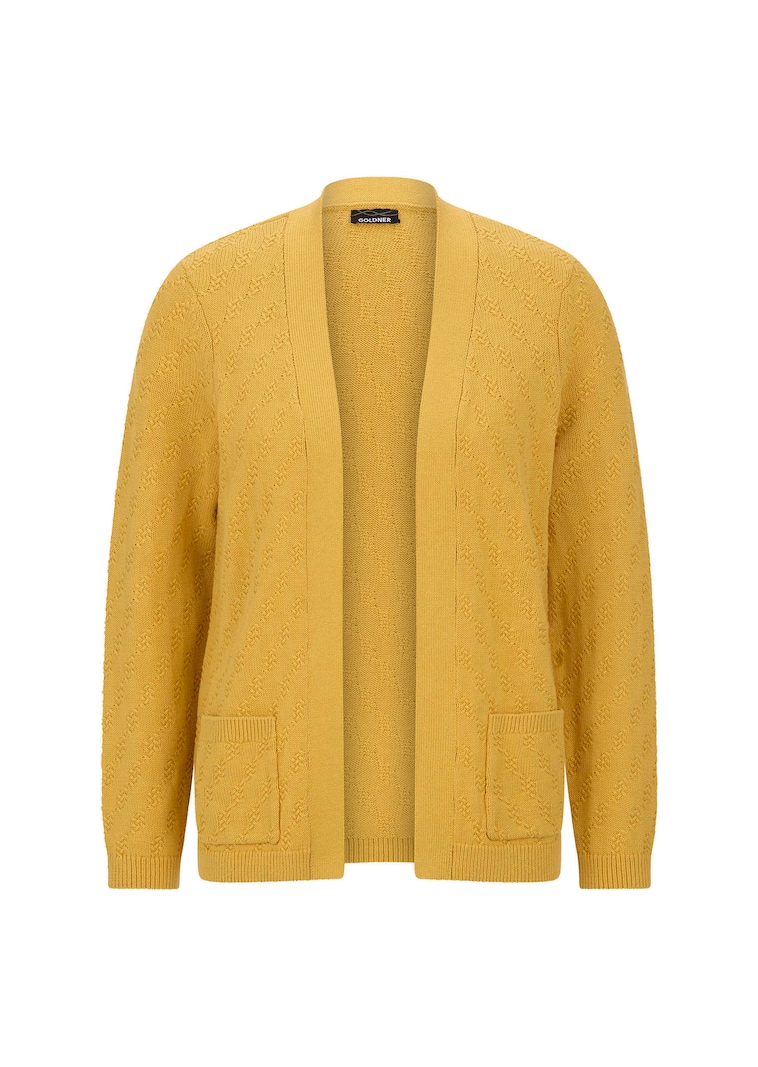 Cardigan van puur katoen