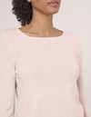 Cashmere jumper with boat neckline thumbnail 5