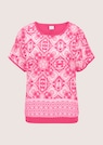 Relaxed summer top in a mixed-material design thumbnail 7