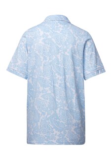 Baumwoll-Pyjama mit femininem Paisleydruck und Knopfleiste thumbnail 3