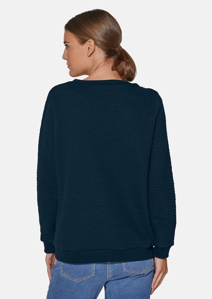 Sweatshirt with cords 2