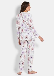 Pyjama mit hübschem Blumenmuster thumbnail 2