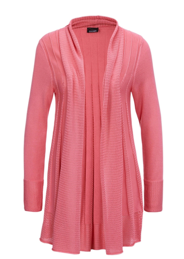 Strickjacke in raffinierter Struktur