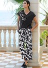 Hose mit exklusivem Alba Moda Druck thumbnail 6