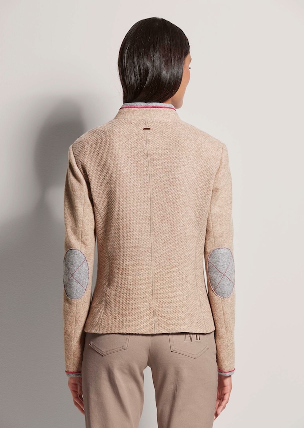 Kurzer Blazer mit Wolle 2