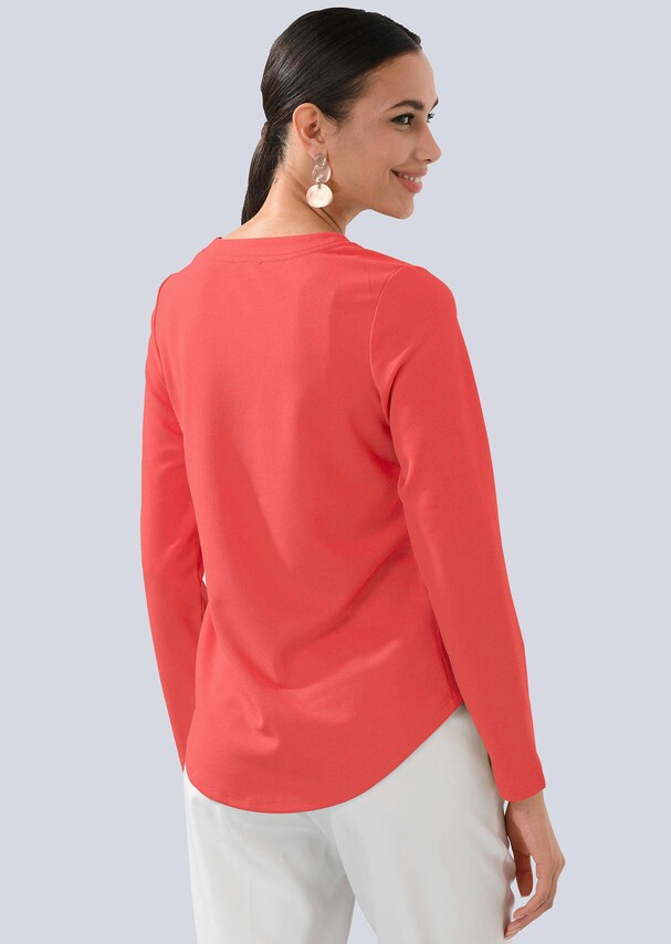 Shirt mit V-Ausschnitt 2